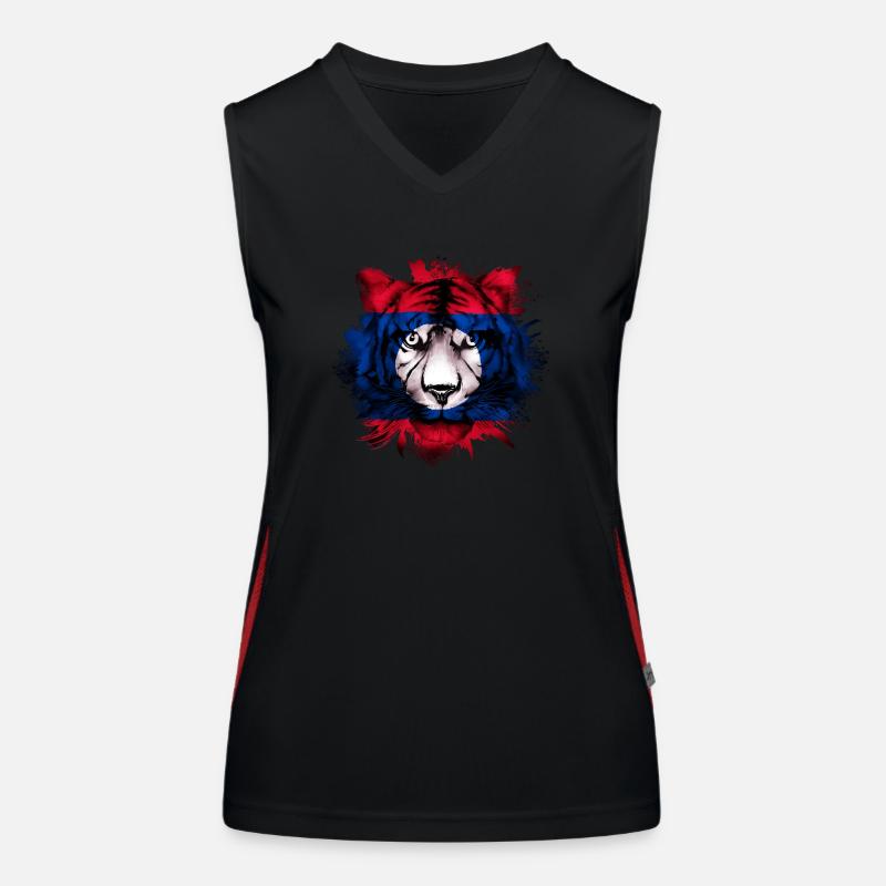 Laos Women's Functional Contrast Tank Top