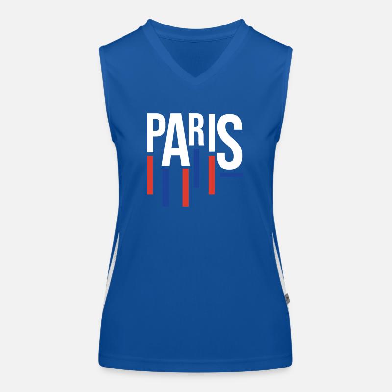 Souvenir classique de Paris Débardeur respirant contrasté Femme