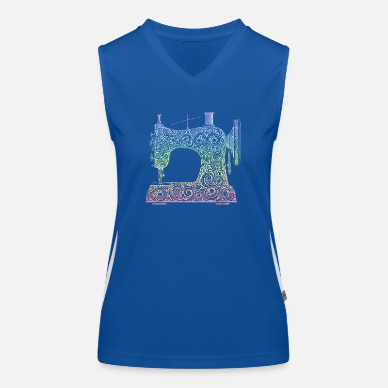 Sewing machine Women's Functional Contrast Tank Top