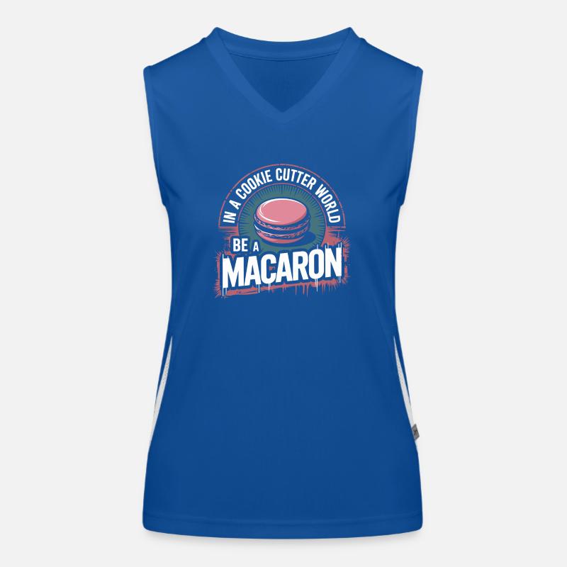 Individuality like a macaron Women's Functional Contrast Tank Top