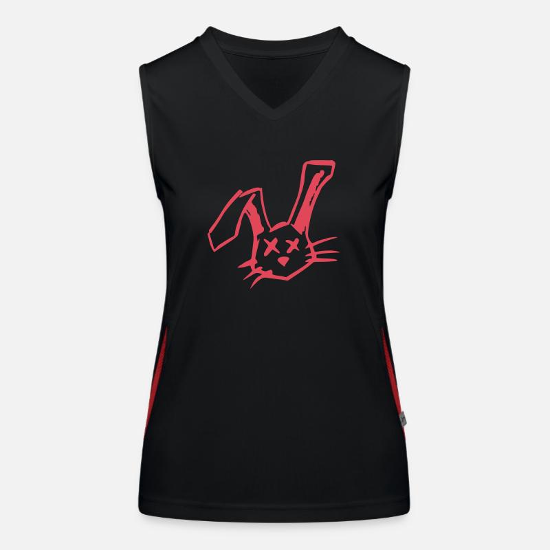 Dead Rabbit Funktionelles Kontrast-Tank Top für Frauen