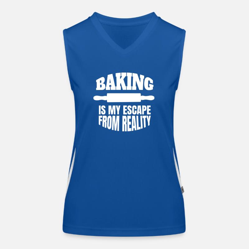 Backen Bäckerei Bäcker Konditorei Konditor Funktionelles Kontrast-Tank Top für Frauen