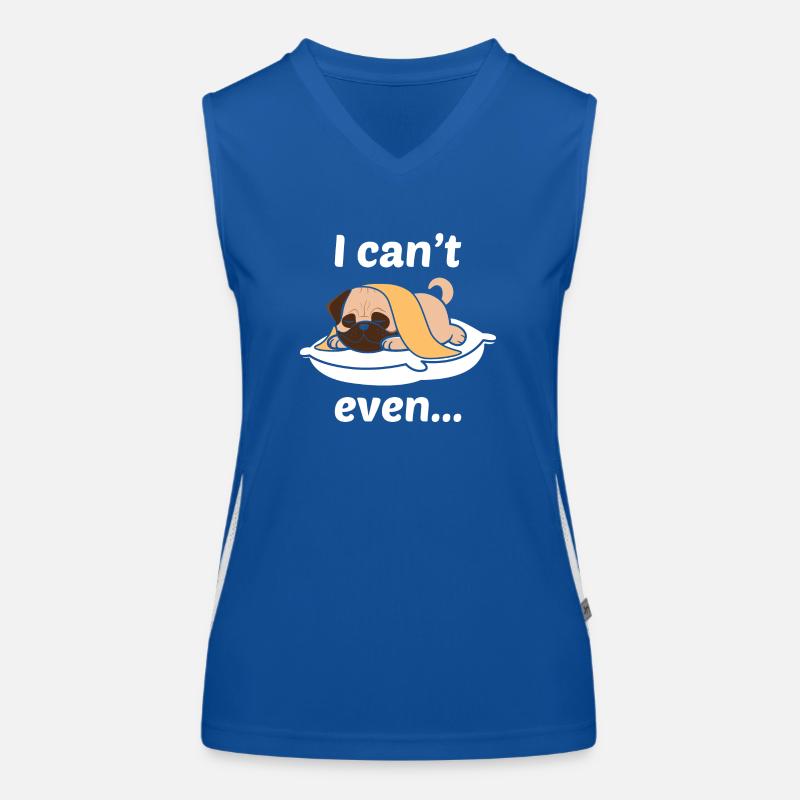 I can't even Women's Functional Contrast Tank Top
