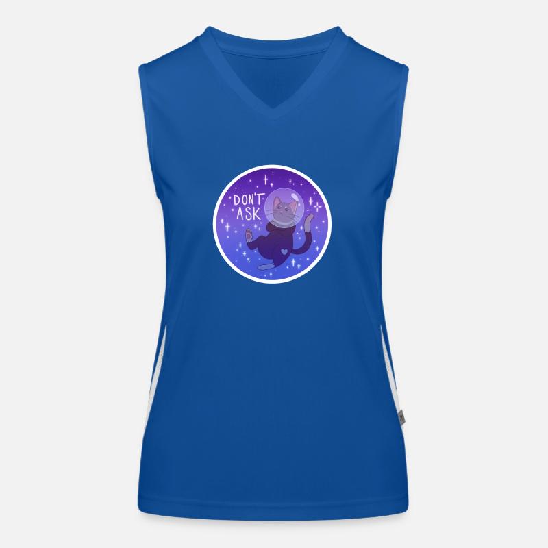 Kitty dans l’espace Débardeur respirant contrasté Femme