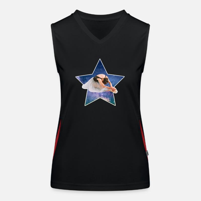 Erste Solistin Funktionelles Kontrast-Tank Top für Frauen