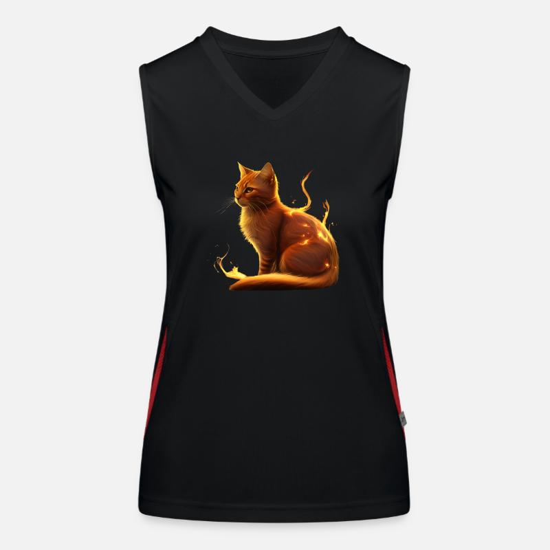Warrior Cats - Firestar Women's Functional Contrast Tank Top