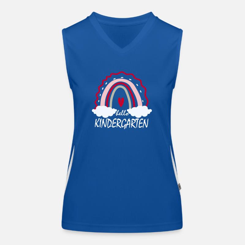 Boho Kindergarten Squad Geschenk Funktionelles Kontrast-Tank Top für Frauen