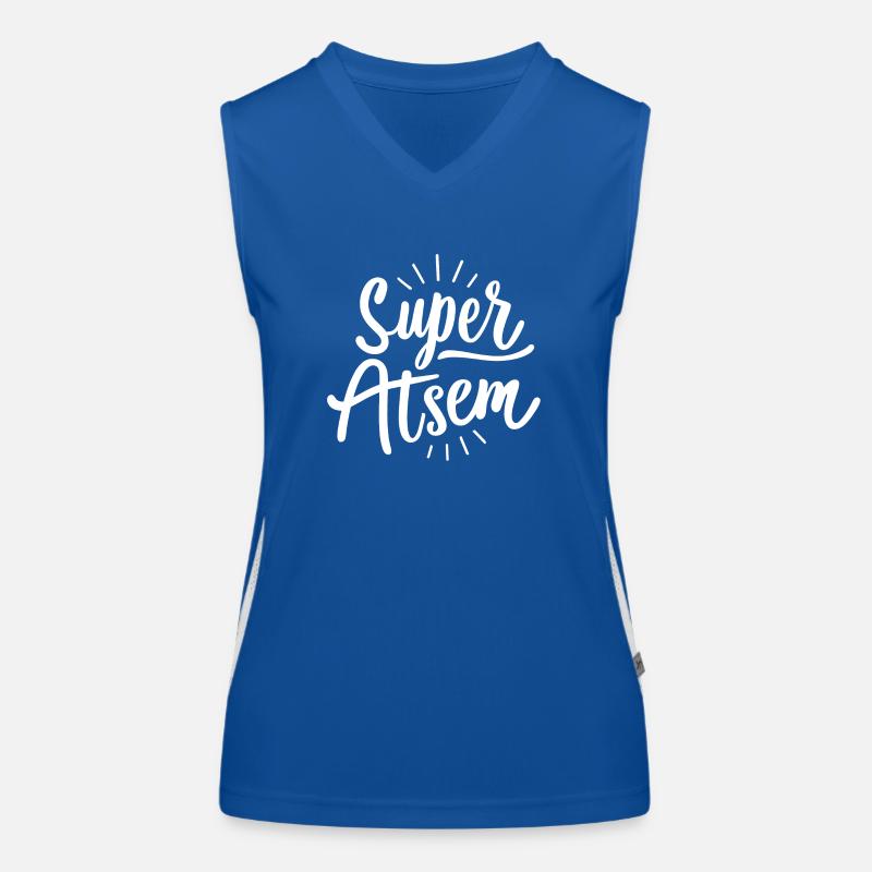 Super ATSEM Débardeur respirant contrasté Femme