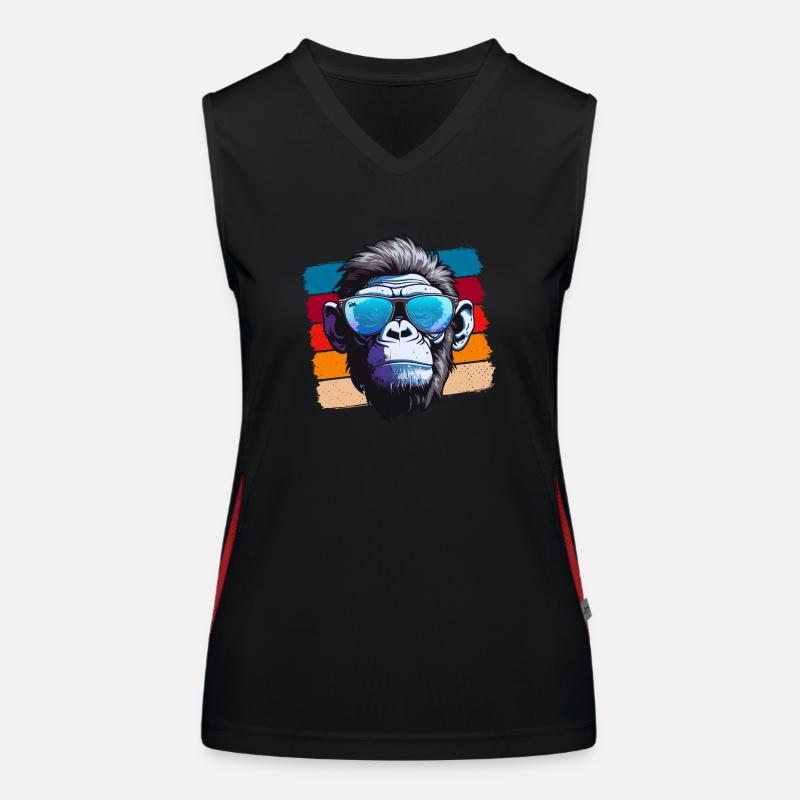 Cool Monkey Women's Functional Contrast Tank Top
