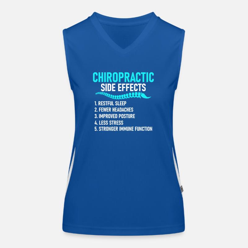 Chiropractic Side Effects Chiropractor Physical Th Funktionelles Kontrast-Tank Top für Frauen