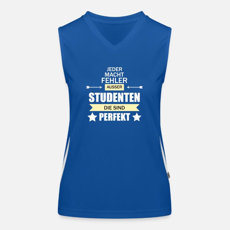 Student Funktionelles Kontrast-Tank Top für Frauen