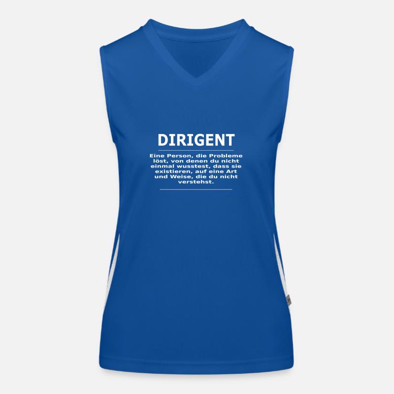 DIRIGENT Funktionelles Kontrast-Tank Top für Frauen
