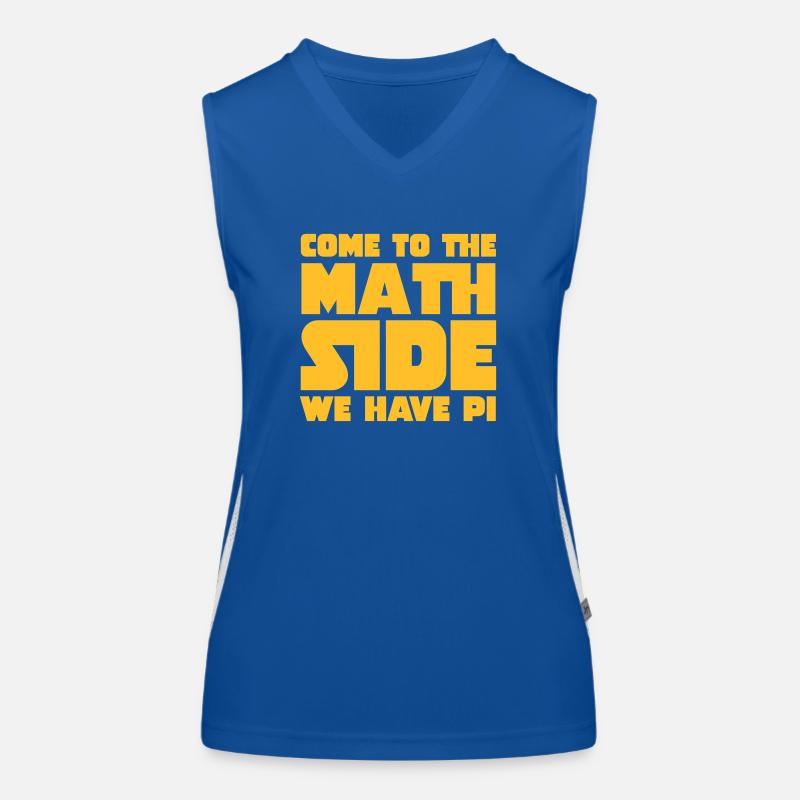 Come To The Math Side Débardeur respirant contrasté Femme