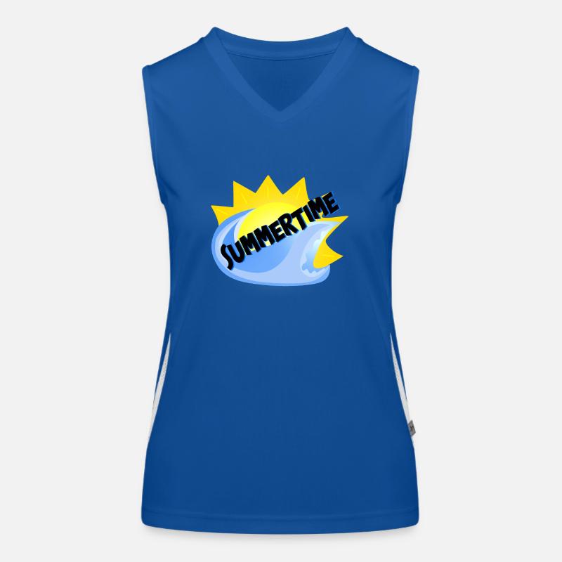 Été Débardeur respirant contrasté Femme