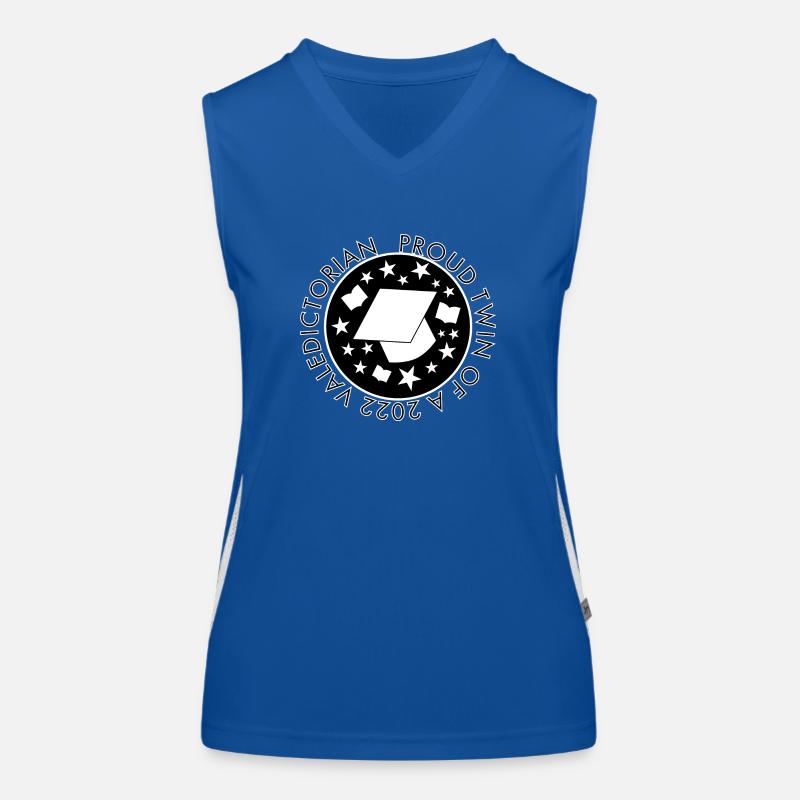 Zwilling eines Abschiedsgeschenks 2022 Funktionelles Kontrast-Tank Top für Frauen