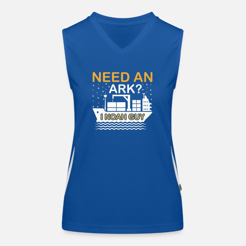 Besoin d’une arche? I Noah Guy Débardeur respirant contrasté Femme