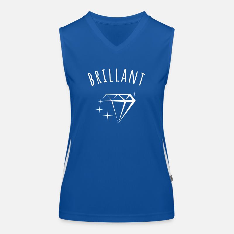 Geniale Geschenkidee Funktionelles Kontrast-Tank Top für Frauen