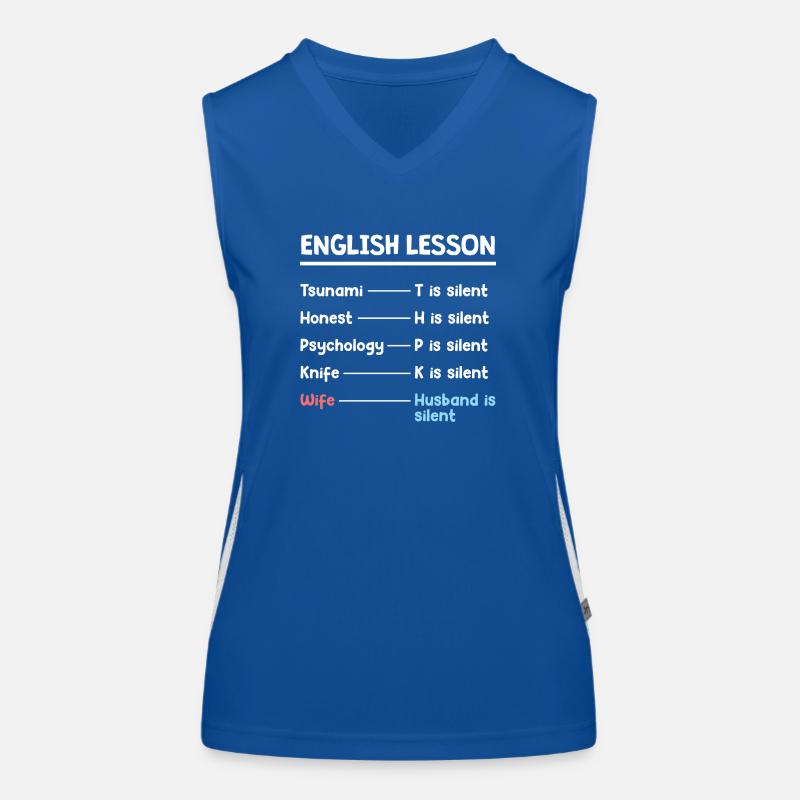 Fête des pères Conception de mari Débardeur respirant contrasté Femme