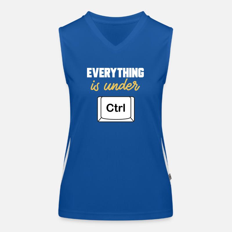 Cybersecurity Hacker IT-Sicherheit Funktionelles Kontrast-Tank Top für Frauen