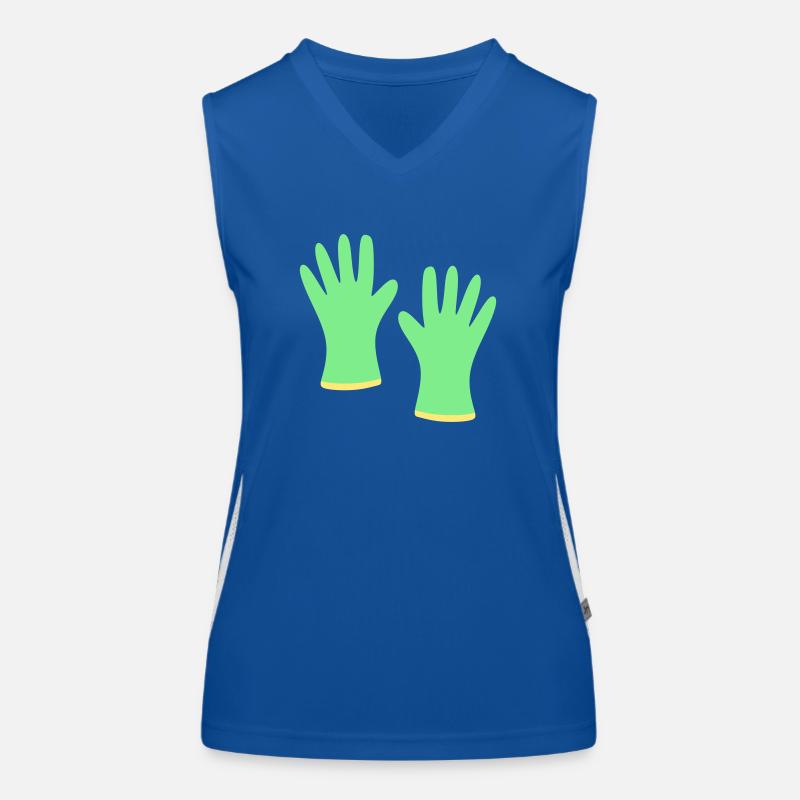 Gants de jardinage Débardeur respirant contrasté Femme