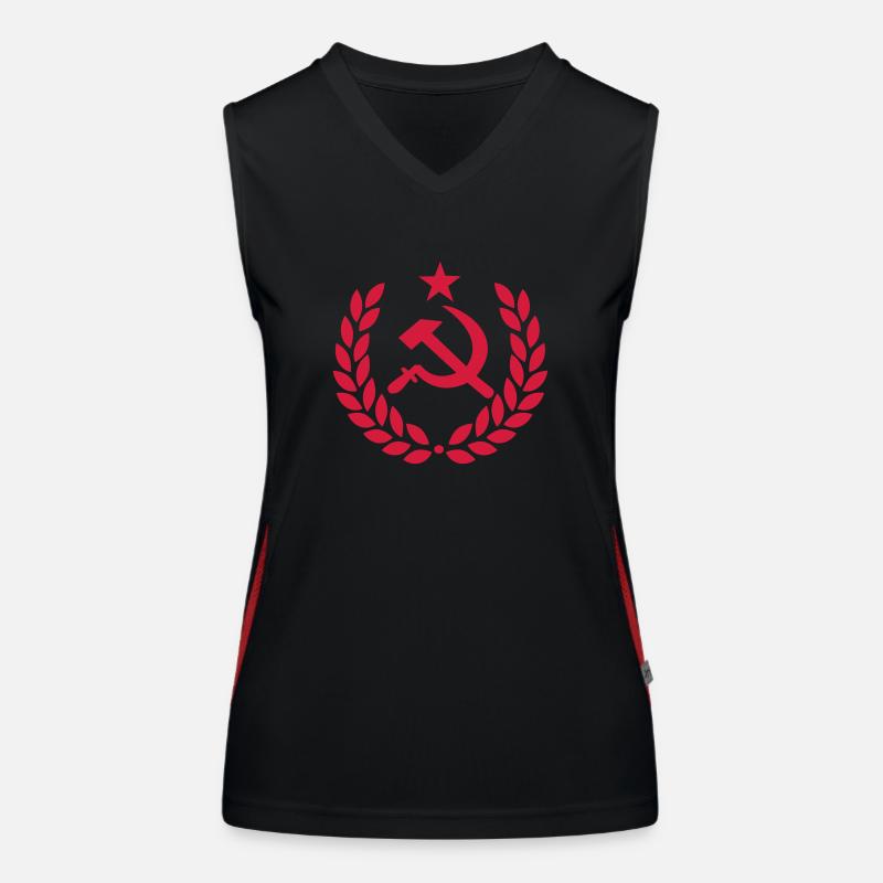 URSS Débardeur respirant contrasté Femme