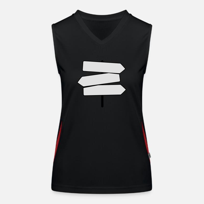 Même décrit comblent Débardeur respirant contrasté Femme