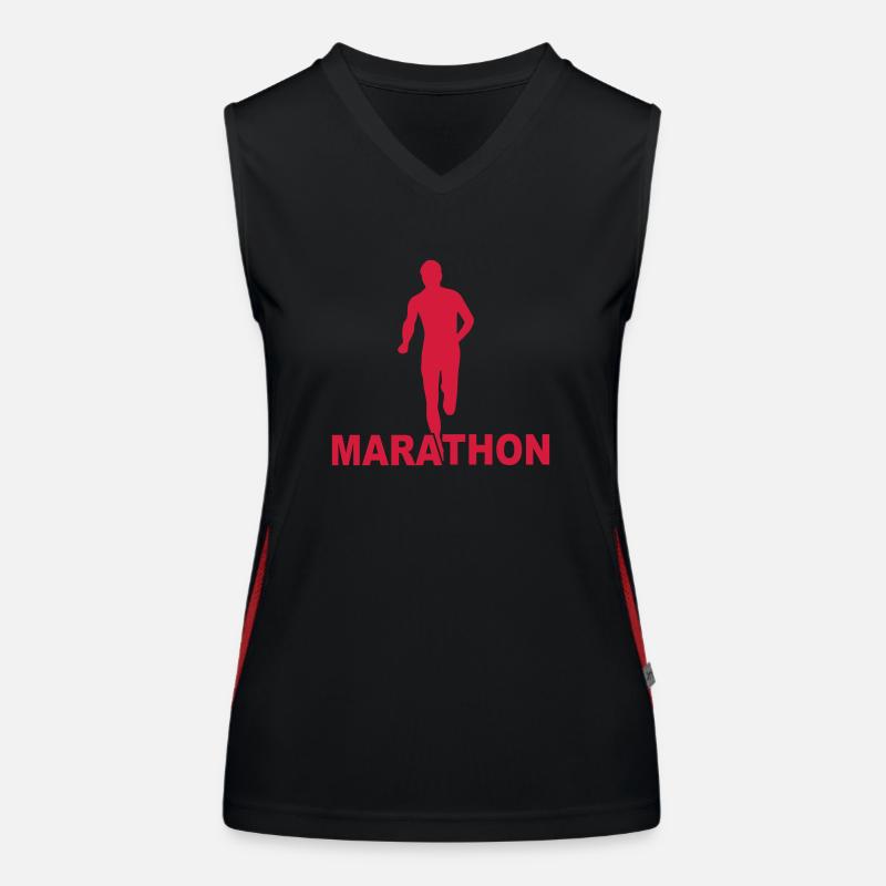 marathon Women's Functional Contrast Tank Top
