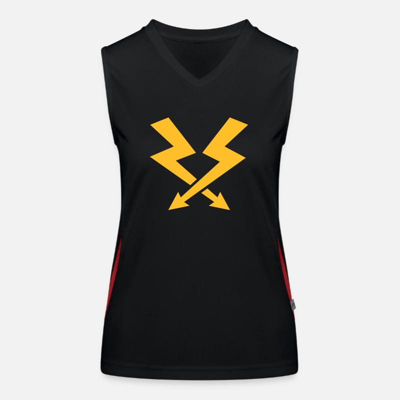 Blitz Funktionelles Kontrast-Tank Top für Frauen