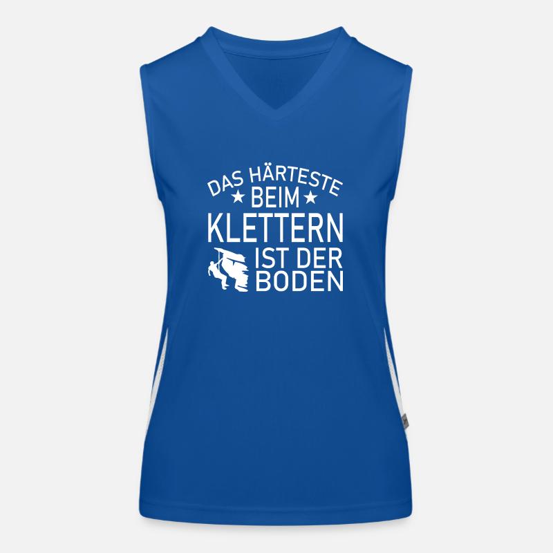 climbing Funktionelles Kontrast-Tank Top für Frauen