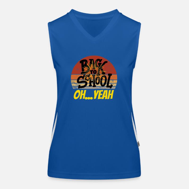 Back to school OH YEAH lightning Women's Functional Contrast Tank Top
