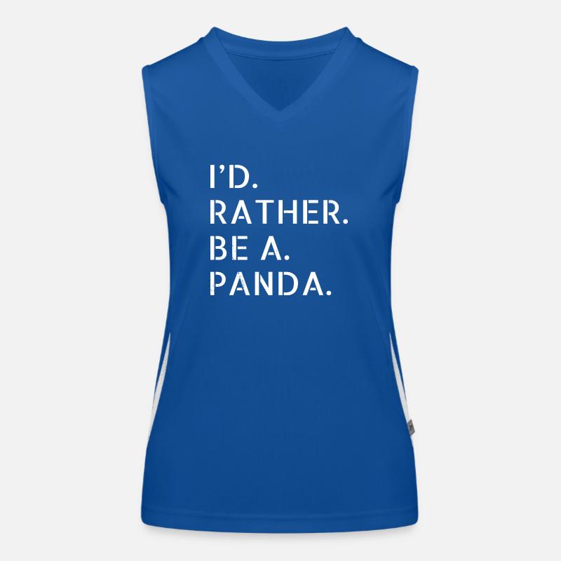 statement panda bear gift quote brown bear growler Funktionelles Kontrast-Tank Top für Frauen