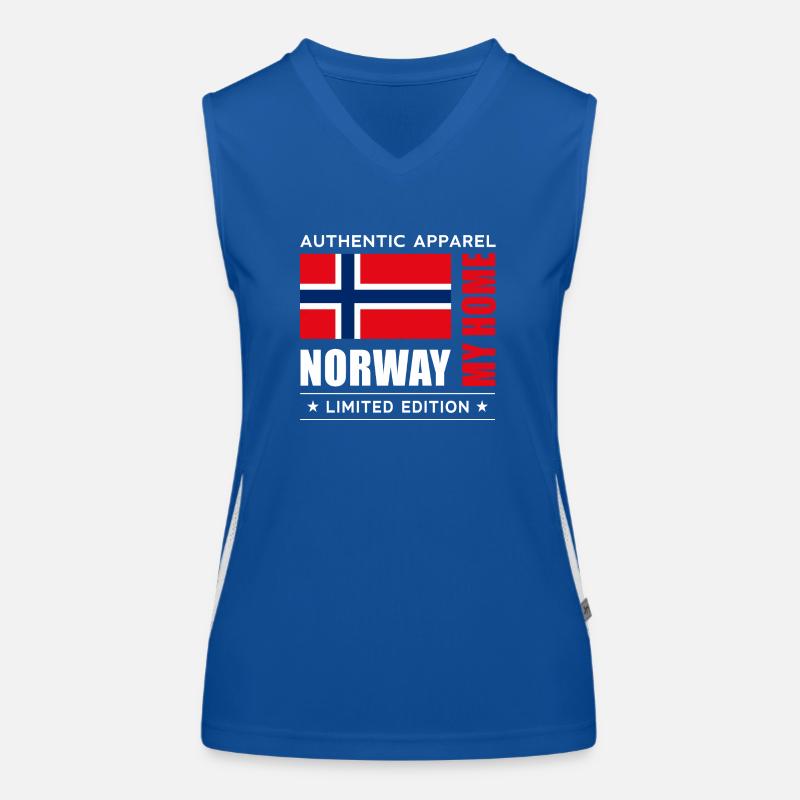 Norvège Débardeur respirant contrasté Femme