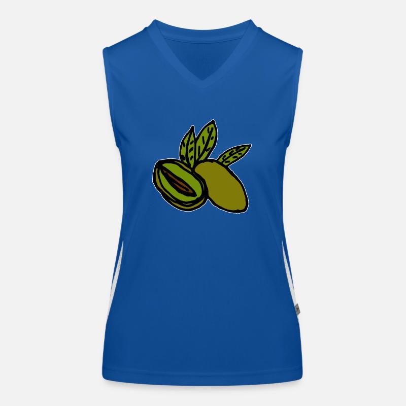 Olives Méditerranée Débardeur respirant contrasté Femme