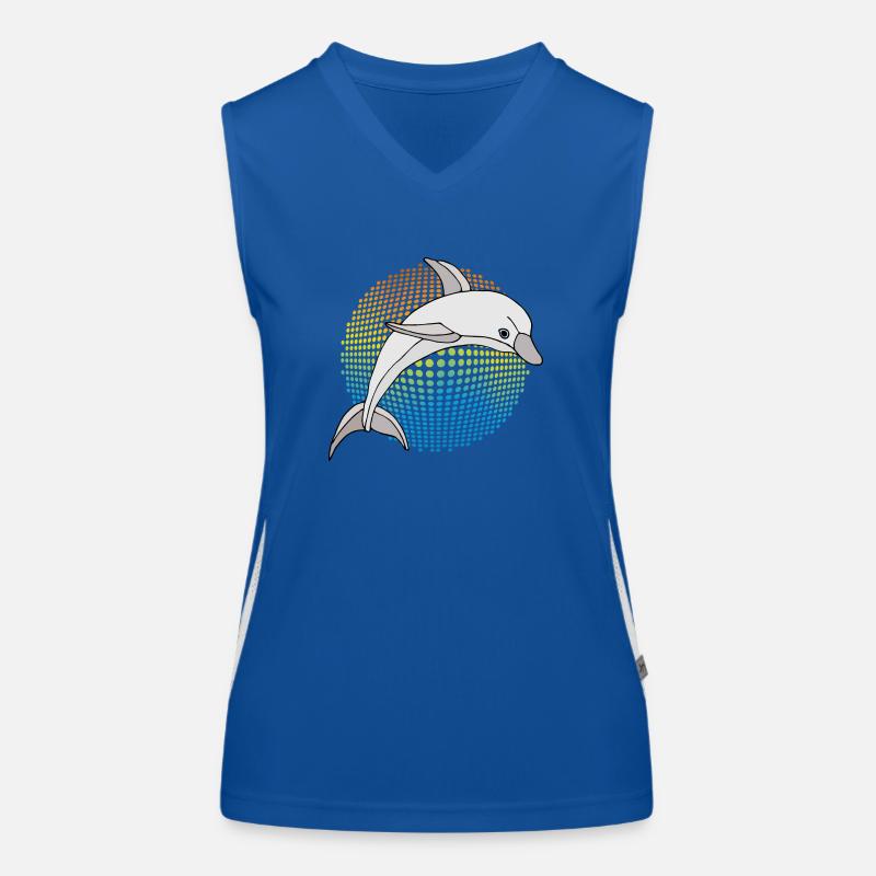 Dolphin Women's Functional Contrast Tank Top