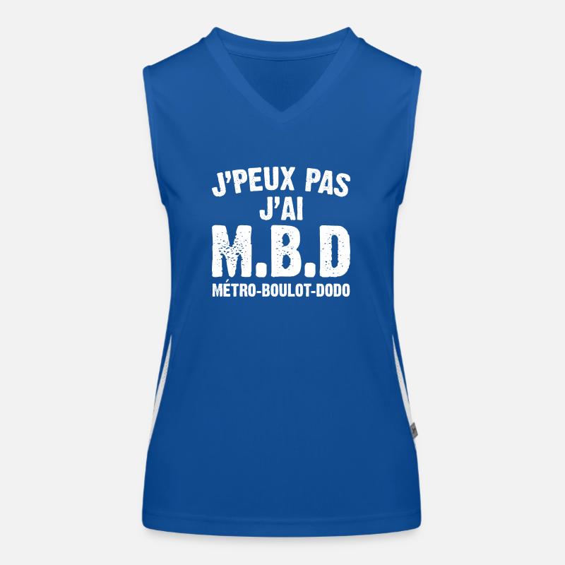I can't I have M.B.D Women's Functional Contrast Tank Top