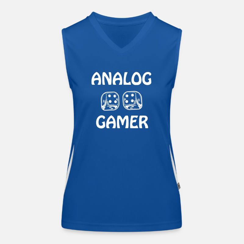 boardgame chess backgammon game night Funktionelles Kontrast-Tank Top für Frauen