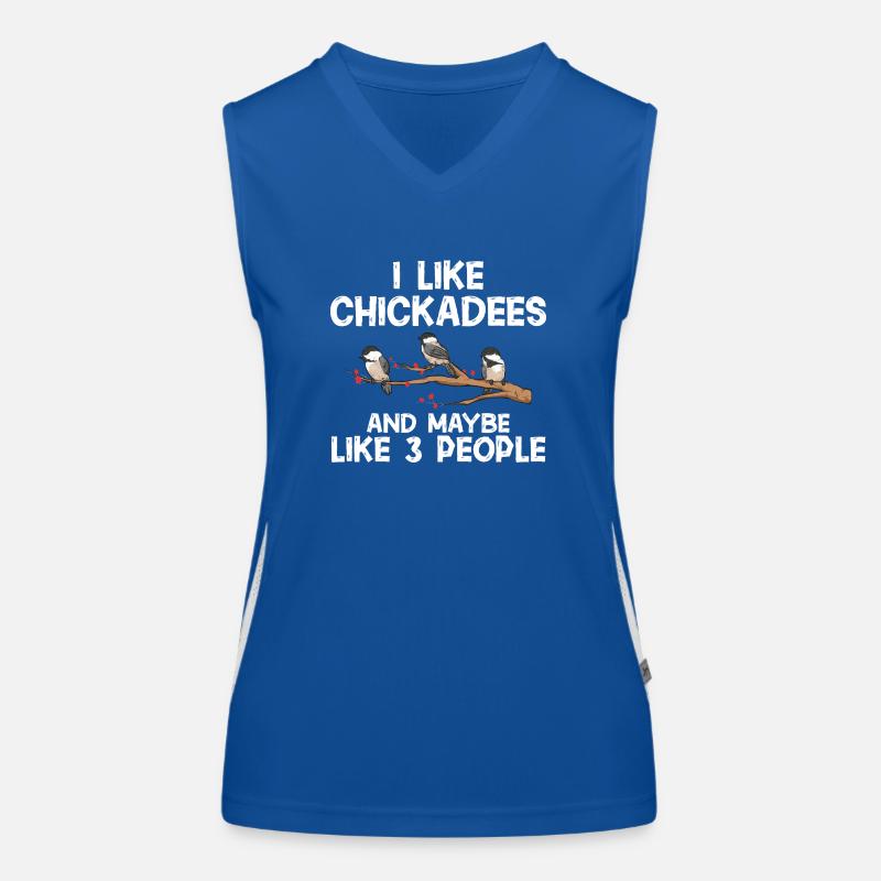 Observation des oiseaux mésanges Débardeur respirant contrasté Femme