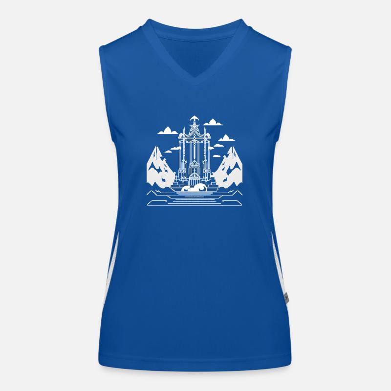 valhalla 2 Débardeur respirant contrasté Femme