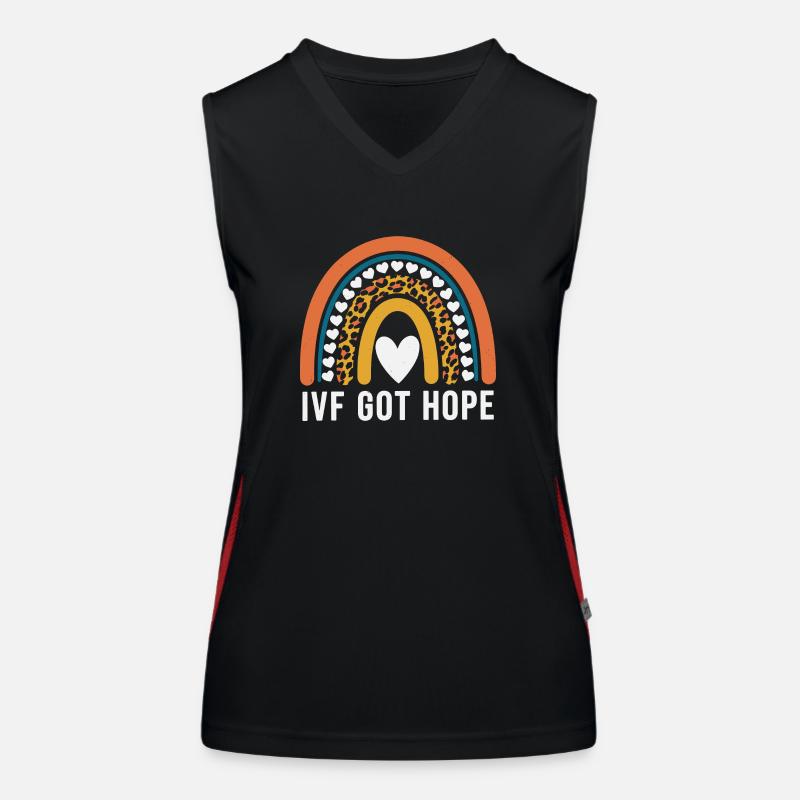 Hope through IVF Women's Functional Contrast Tank Top