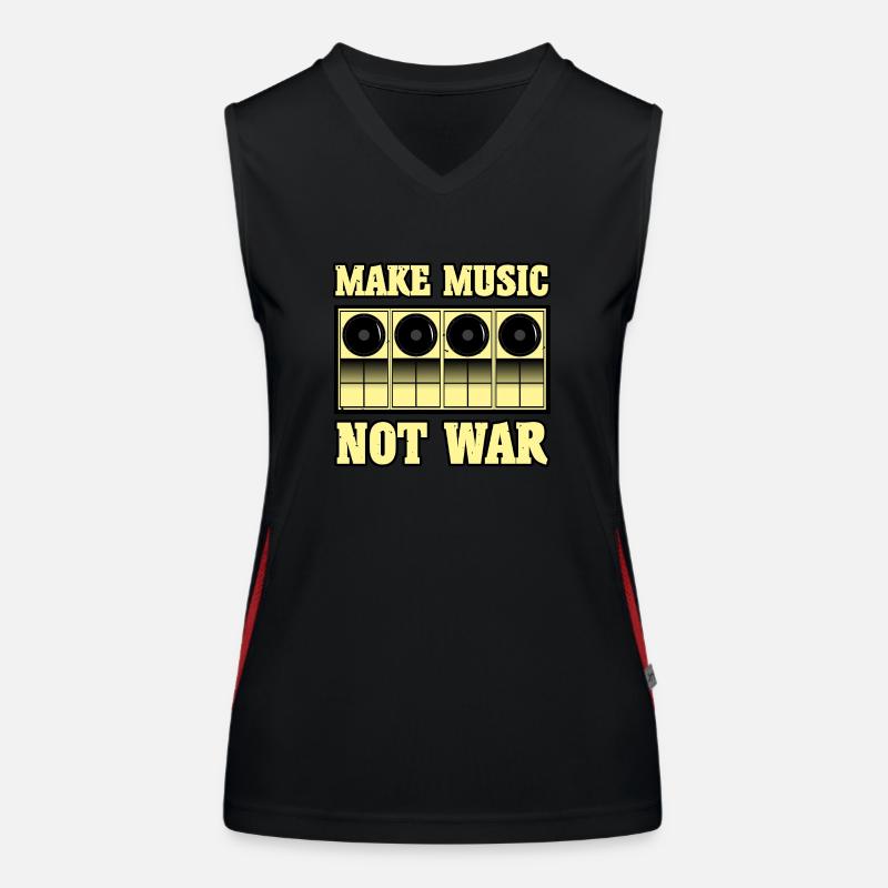 Makes music Women's Functional Contrast Tank Top