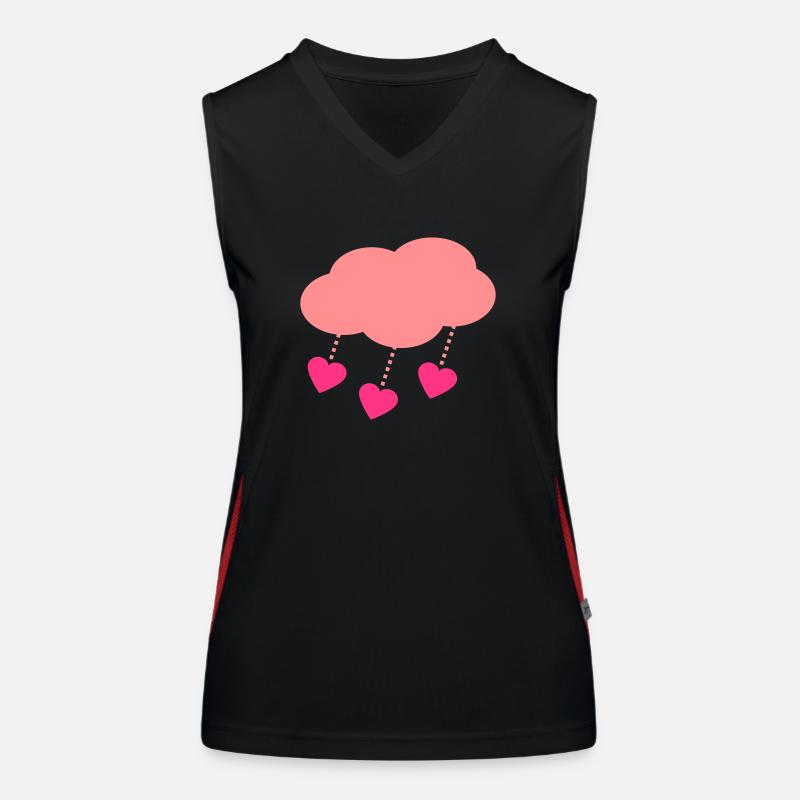 love_rain_2c Women's Functional Contrast Tank Top