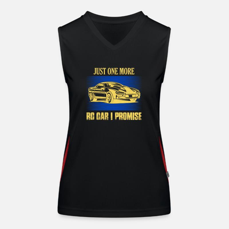 Juste une voiture RC de plus que je promets Télécommande Mod Débardeur respirant contrasté Femme