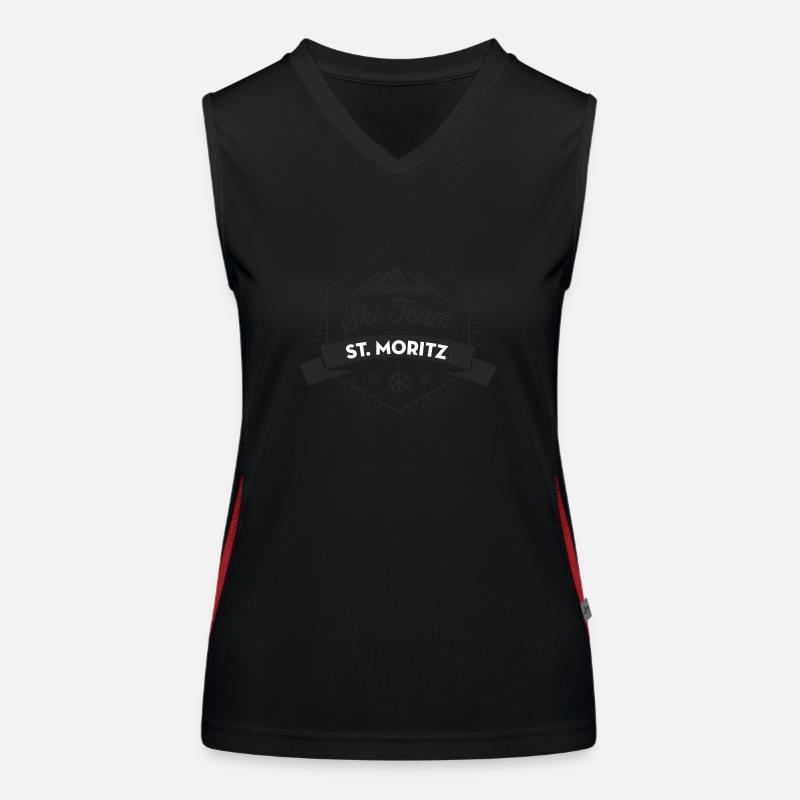 Ski Team St. Moritz Women's Functional Contrast Tank Top