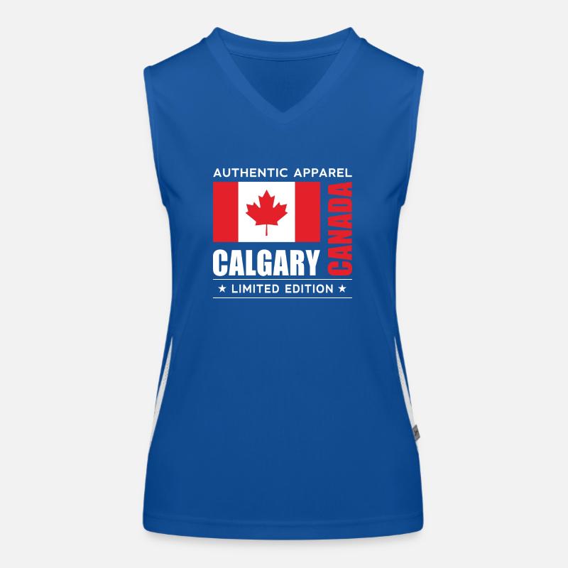 Calgary Women's Functional Contrast Tank Top