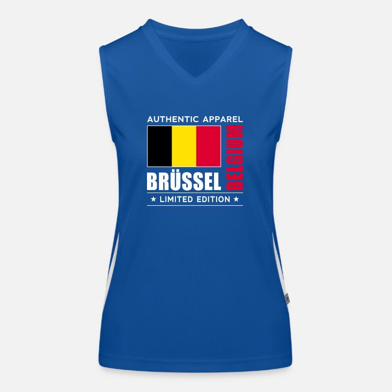 Brussels Women's Functional Contrast Tank Top