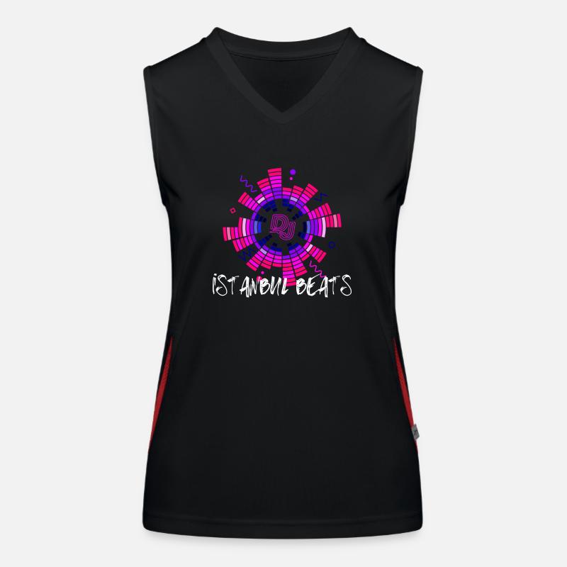 Conception sonore d’Istanbul Débardeur respirant contrasté Femme