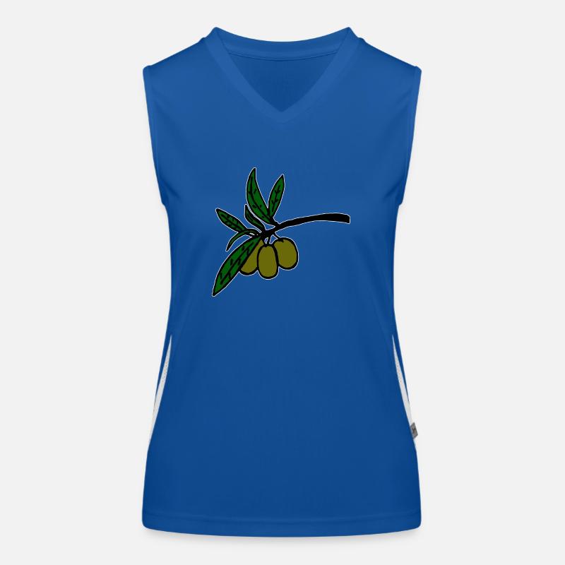 Olive branch Women's Functional Contrast Tank Top