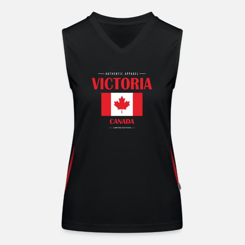 Victoria Débardeur respirant contrasté Femme