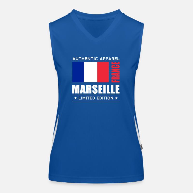 Marseille Women's Functional Contrast Tank Top