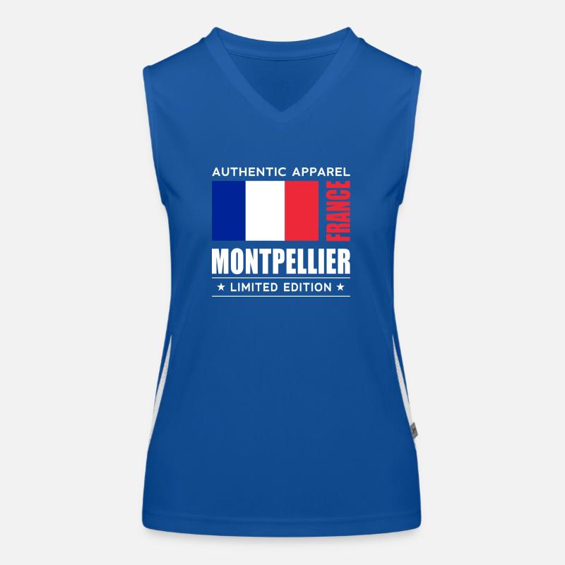 Montpellier Women's Functional Contrast Tank Top